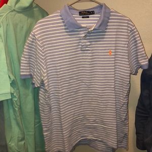 Polo Ralph Lauren classic striped collared shirt